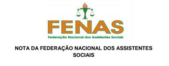 Nota da Federação Nacional dos Assistentes Sociais